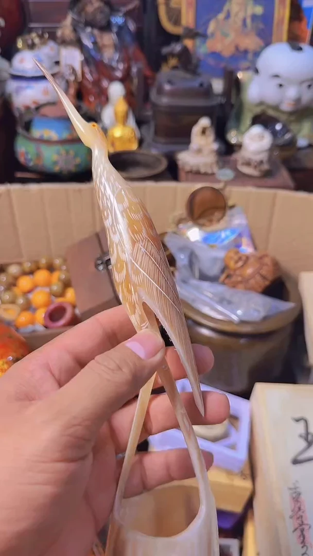 回流直播间手把件瓷器
