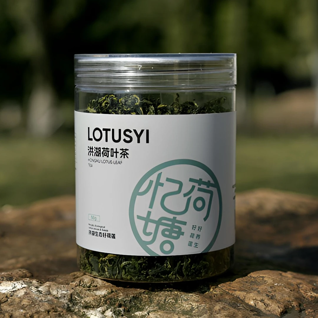 忆荷塘  洪湖荷叶茶      50克