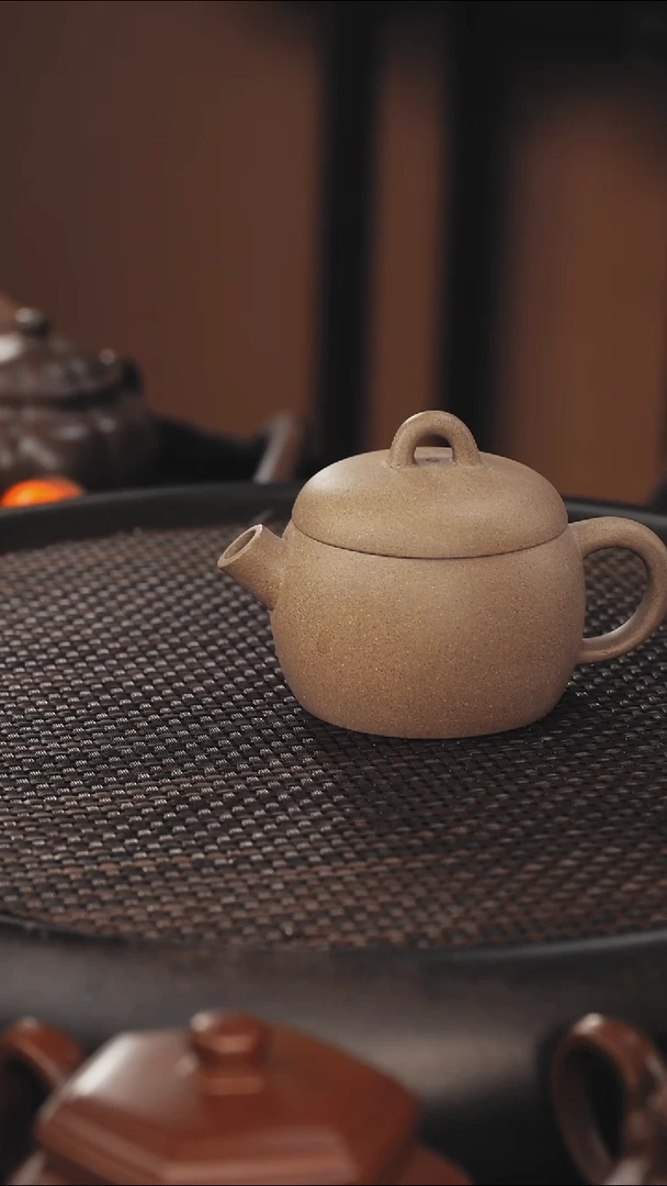 茶壶紫砂元宝 段泥