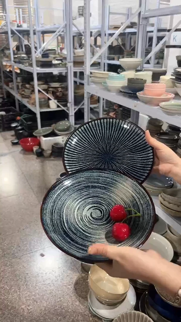 【闪购商品】瓷片外贸尾货瑕疵满20包邮X2 小盘组合