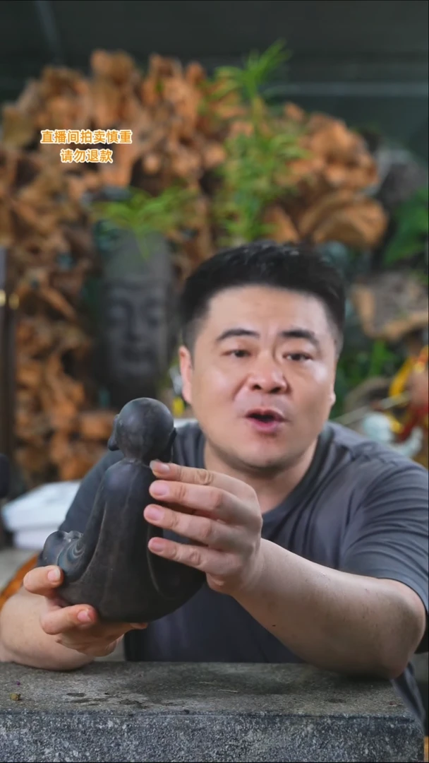 完全开放摆件沙弥