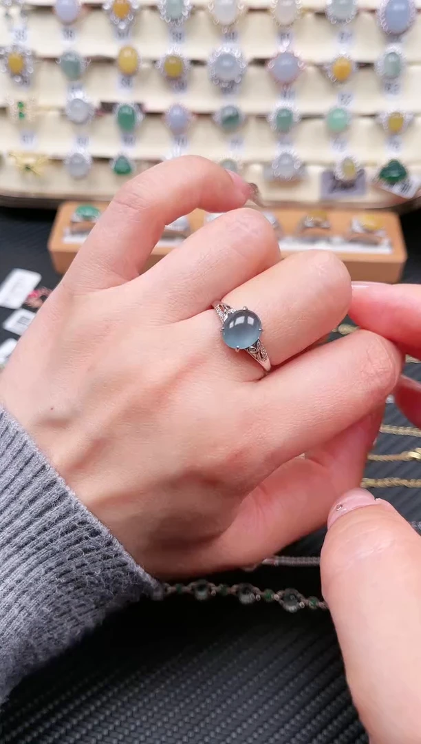 【闪购商品】翡翠戒指未镶嵌戒指22