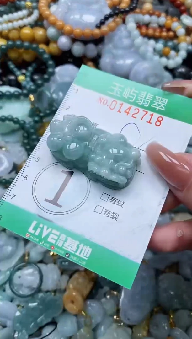 翡翠未镶嵌颈饰闪购0142718