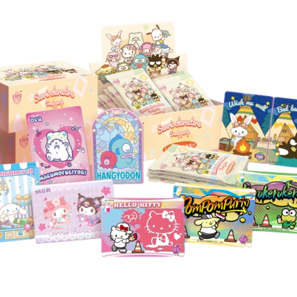 【躲小美】一起玩 三丽鸥家族潮酷派对 畅想包 收藏卡牌盲盒（代拆)