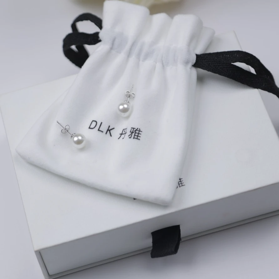 DLK 铜合金仿珍珠耳饰 福利品，贝珠耳钉