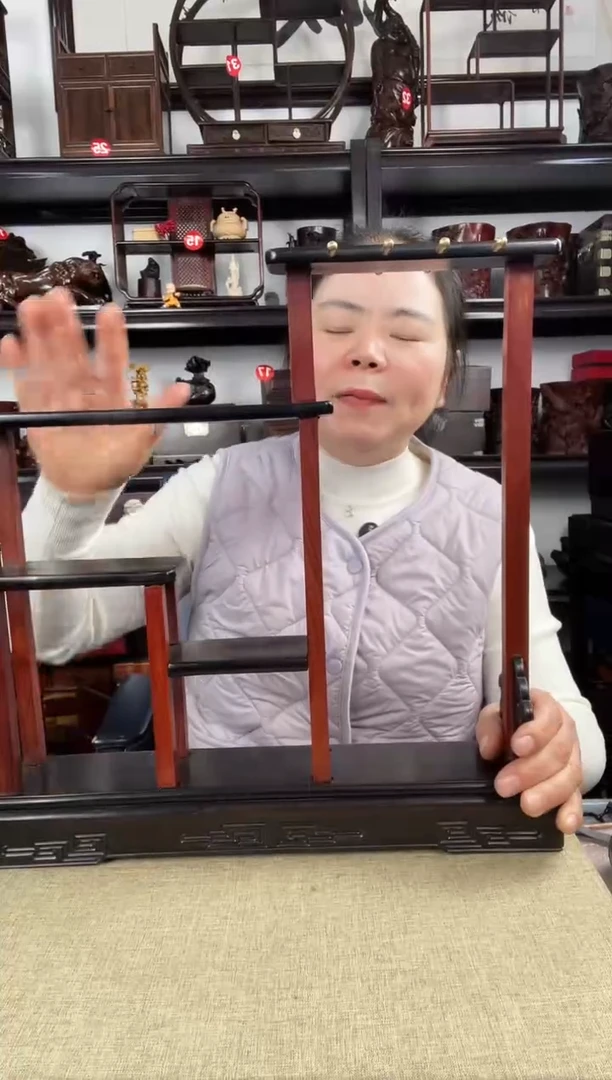 木瑕疵笔架老李红木工艺品