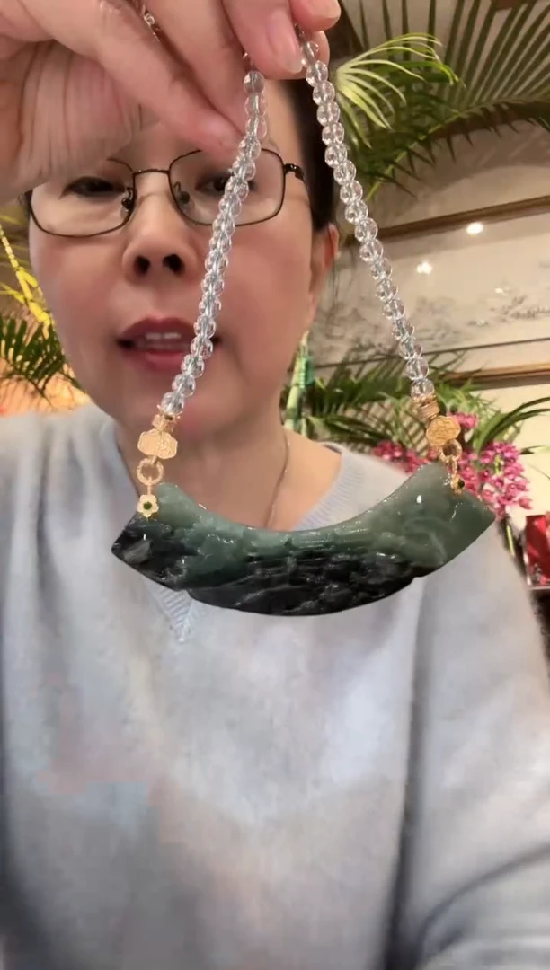 【闪购商品】翡翠颈饰未镶嵌国风