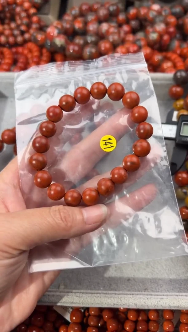 南红玛瑙手串未镶嵌10+