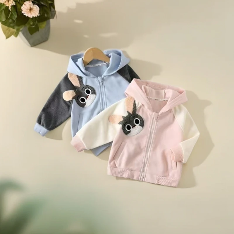 秋季森系女休闲卡通薄款外套