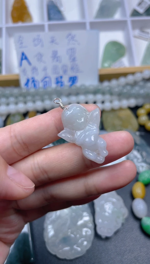 未镶嵌挂件翡翠05