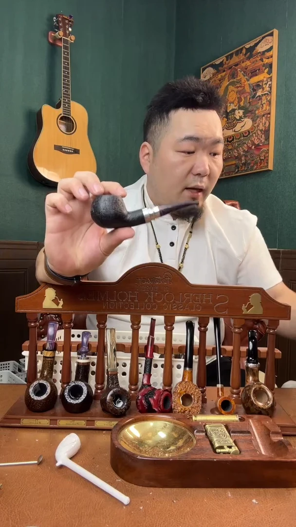 石楠木木雕款意大利进口石楠木烟斗
