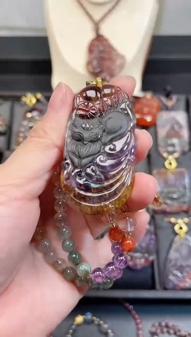 颈饰未镶嵌水晶【百晶灵儿】定制款