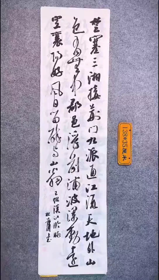 书法113中书协 杜潇书法放漏