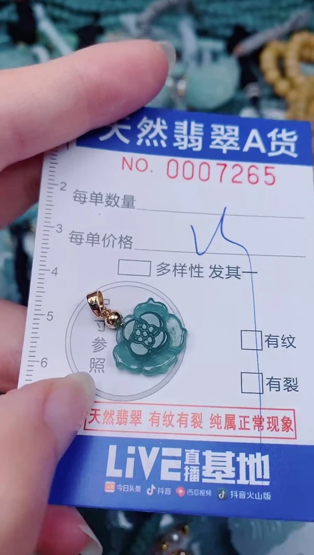 颈饰未镶嵌翡翠00007265