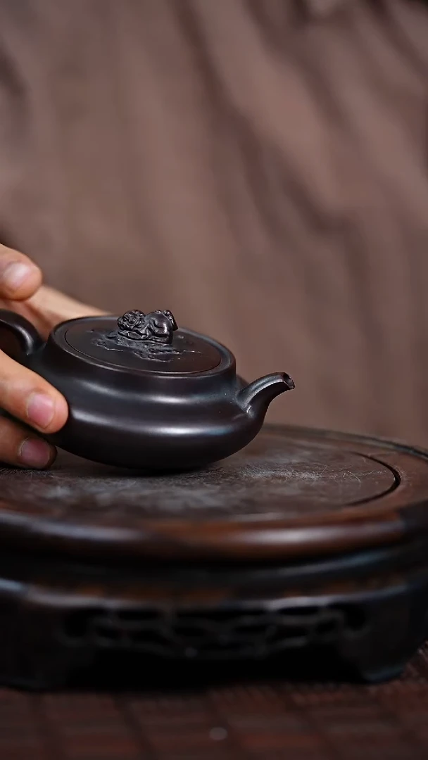 茶壶紫砂宜兴知衍传器原矿全手13