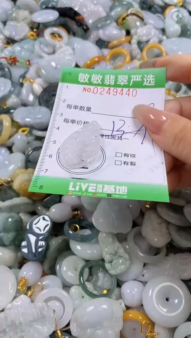 翡翠未镶嵌颈饰闪购0249440