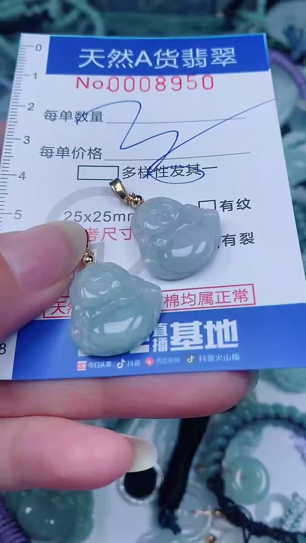 翡翠未镶嵌颈饰00008950