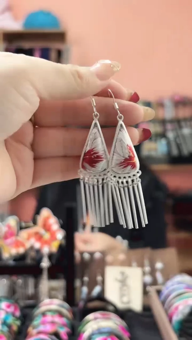 织绣艺枝独绣手工饰品49