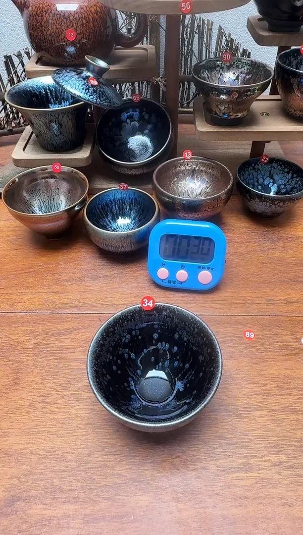 茶盏一***?34号建盏工匠茶器