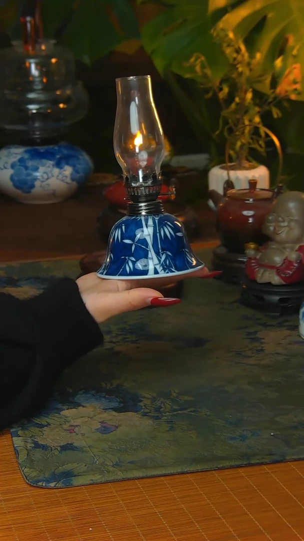 【闪购商品】景德镇陶瓷灯摆件