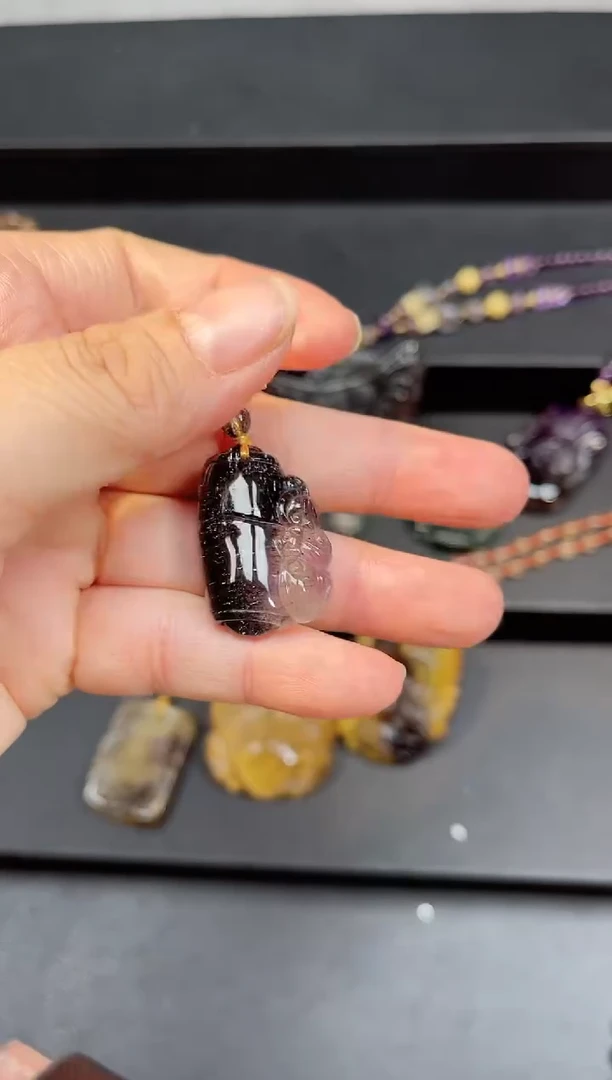 未镶嵌颈饰水晶【百晶灵儿】定制款