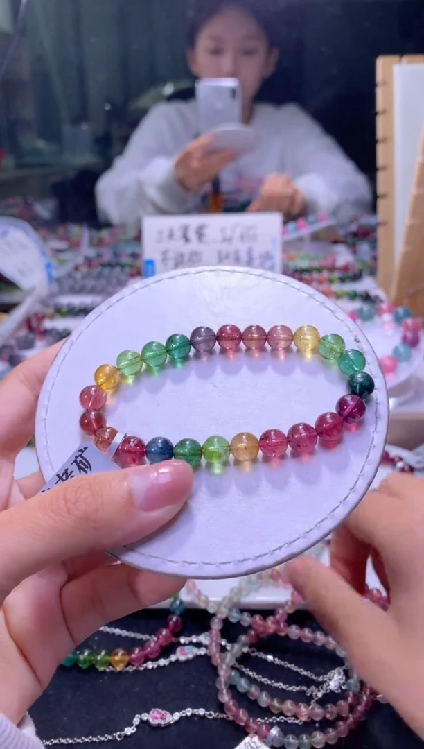 未镶嵌手串碧玺A57【天然碧玺】