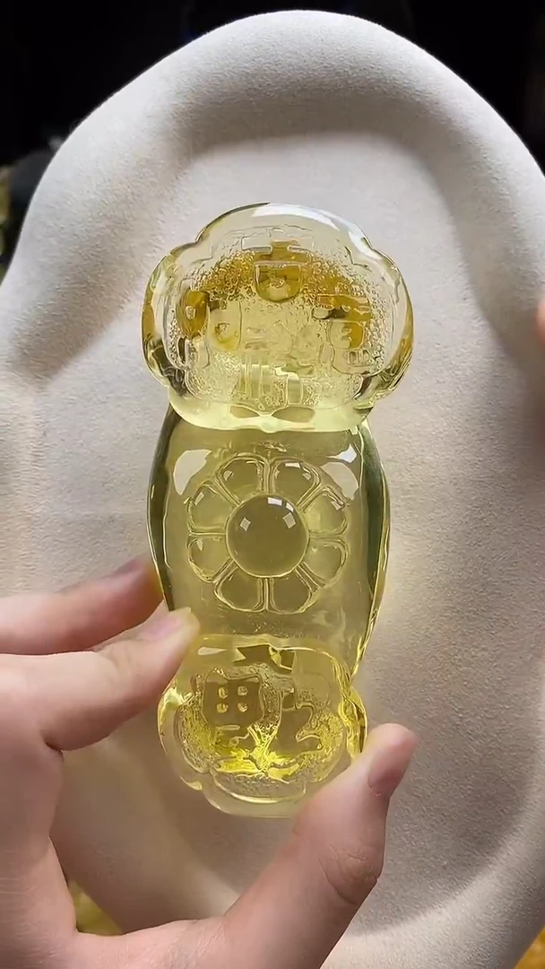 琥珀颈饰未镶嵌吊坠