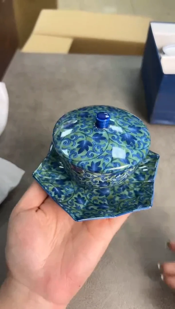 皮小桃瓷器 都是大漂亮