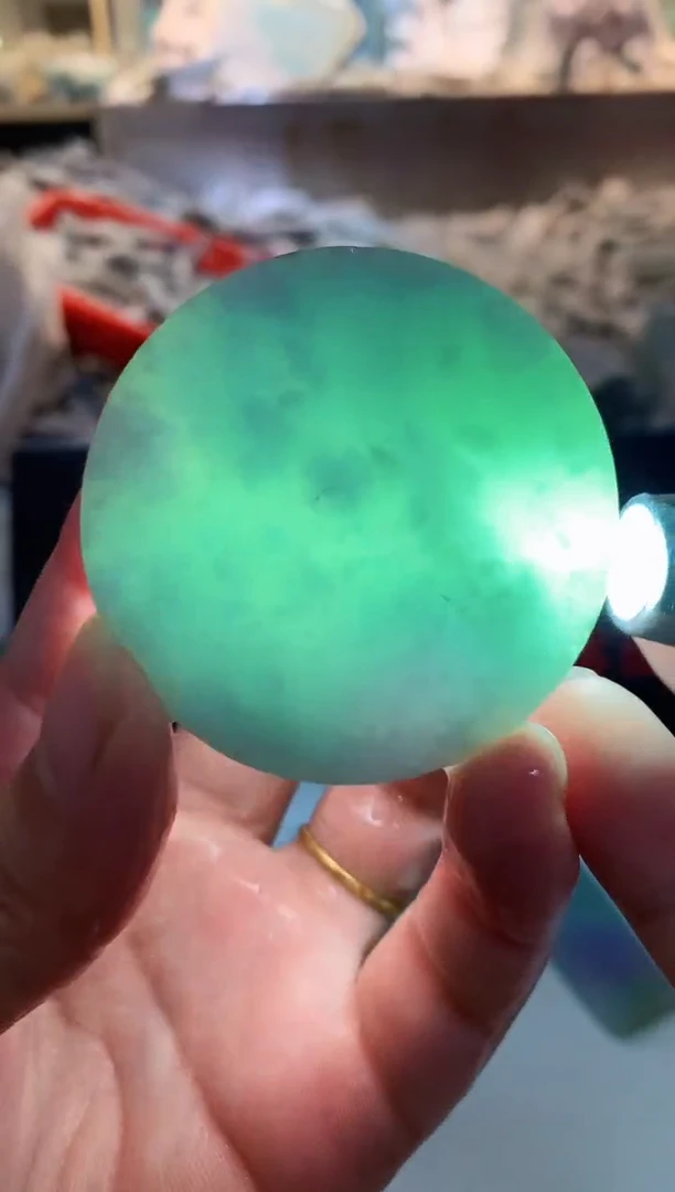 裸石翡翠0朱0翡翠珠宝375