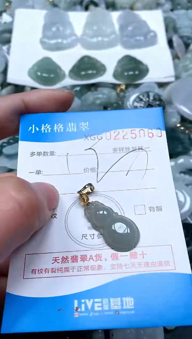 【闪购商品】翡翠颈饰未镶嵌闪购商品0225060