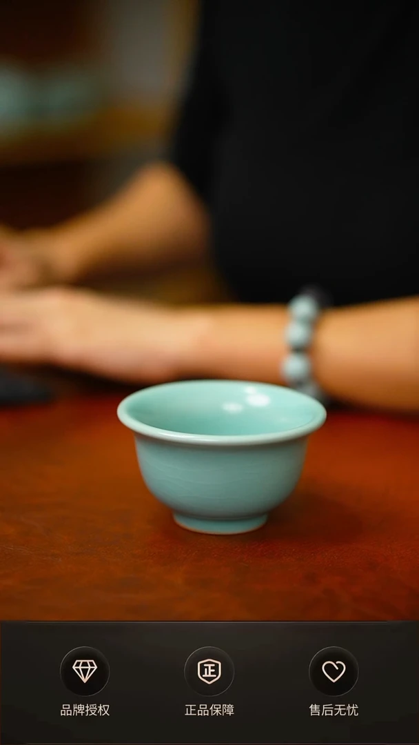 青杰仿古压手杯不完美不完美 礼盒