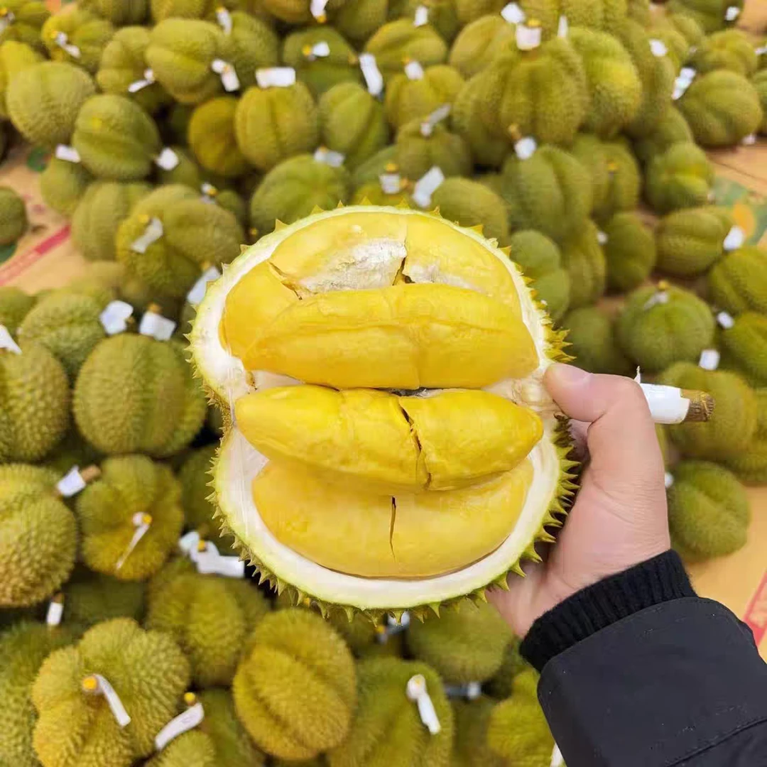 [小飞严选昆山]泰国空运树熟新鲜甲仑榴莲核大（一物一拍按斤称）榴莲小时达甲仑泰国