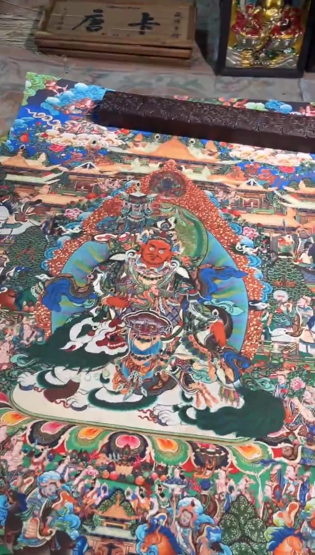 卷轴画东东唐卡tk16