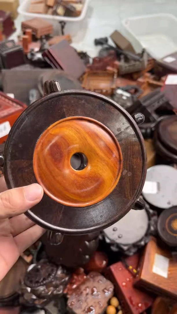 木60黑檀花梨双拼