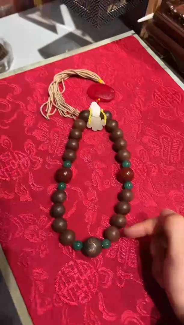 【闪购商品】沉香木手串29紫棋 手持 正德高级精美精品