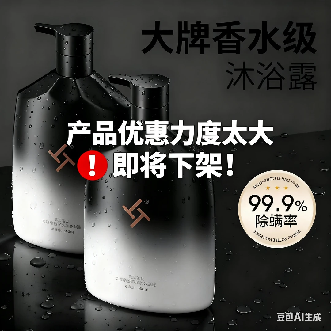 方君专属【高纯三椒活性+氨基酸】【除螨留香】氨基酸香氛清满沐浴露