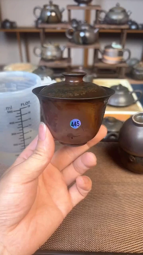 乘风茶器——盖碗445号