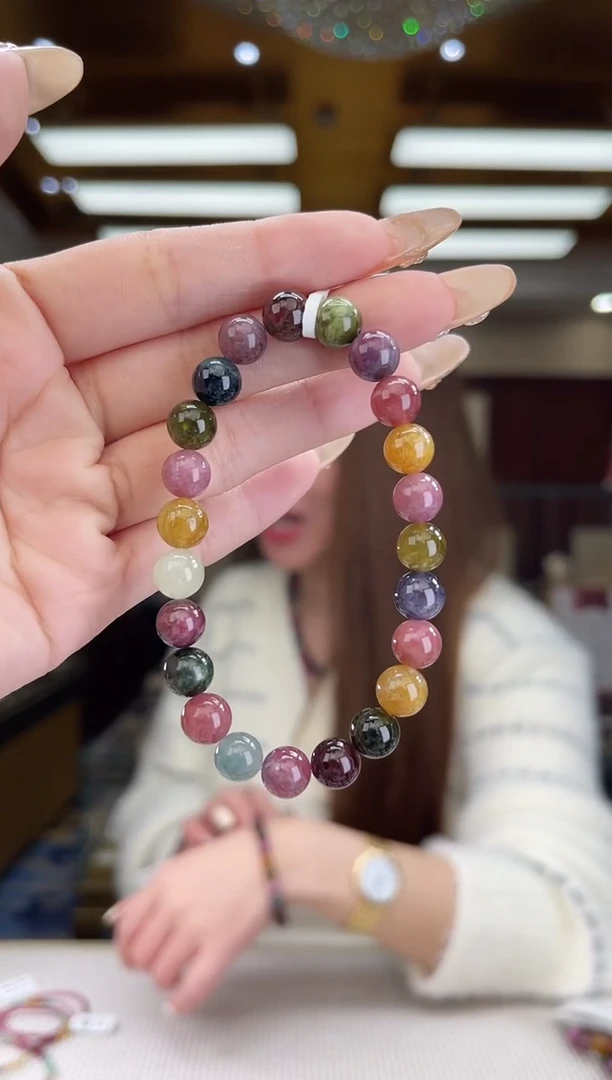 【闪购商品】碧玺/未镶嵌8mm+碧玺单圈9多样性发货