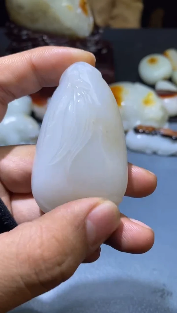 未镶嵌和田玉把件用****8和田玉