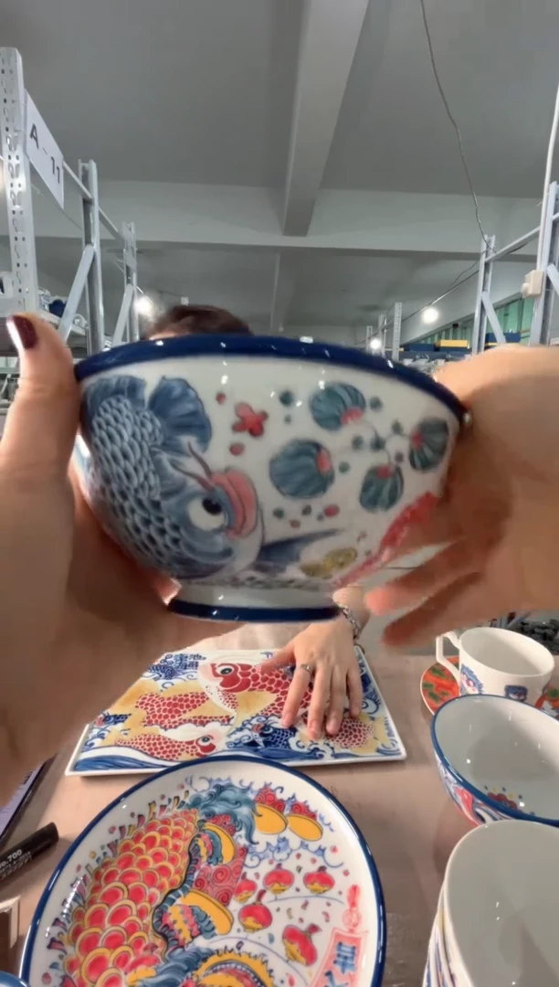 拙明院（福利价格） 鱼中号面碗