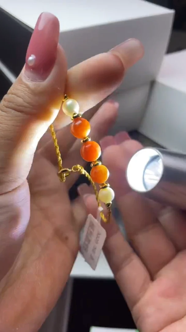 未镶嵌手链翡翠手串