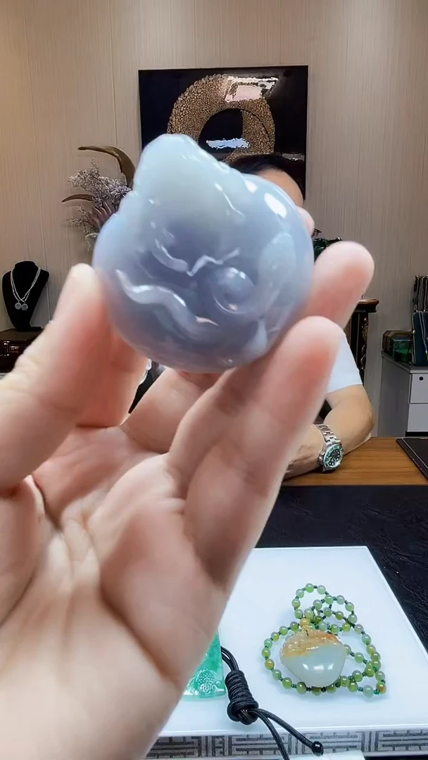未镶嵌定制翡翠吊坠237