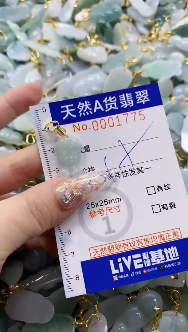 颈饰未镶嵌翡翠灬***灬天然A货翡翠