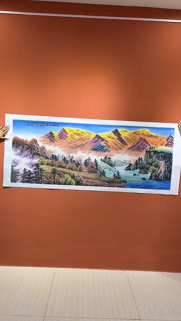 国画郑乐华手绘绘画作品27-56
