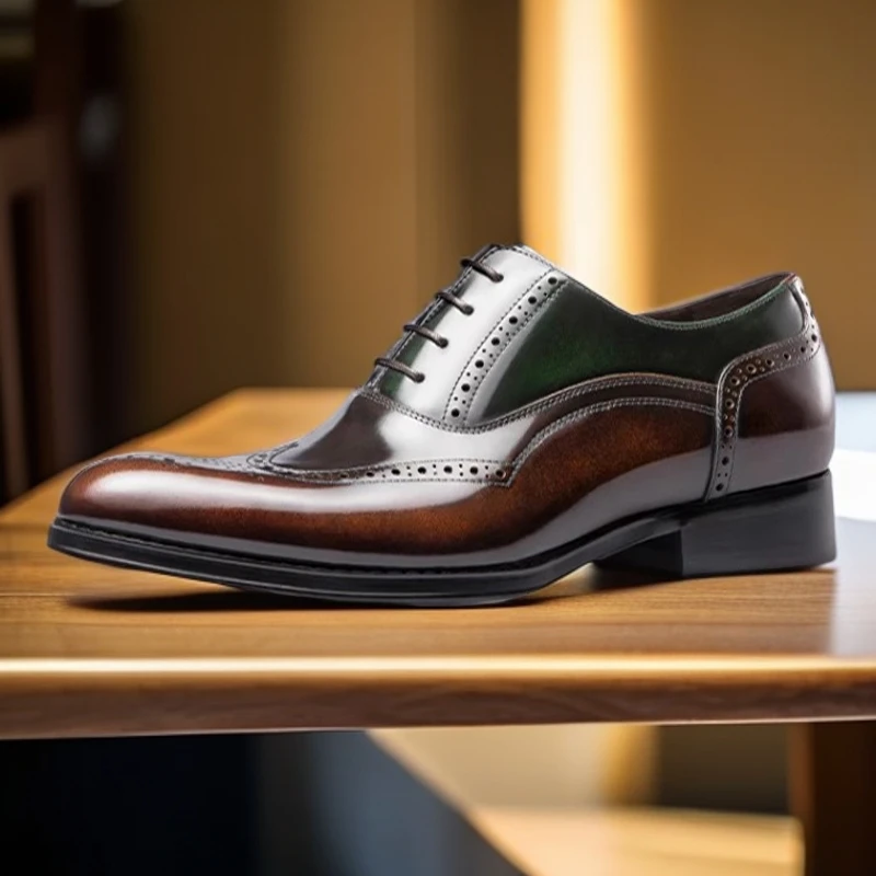 〇朵229高端品牌真皮男鞋