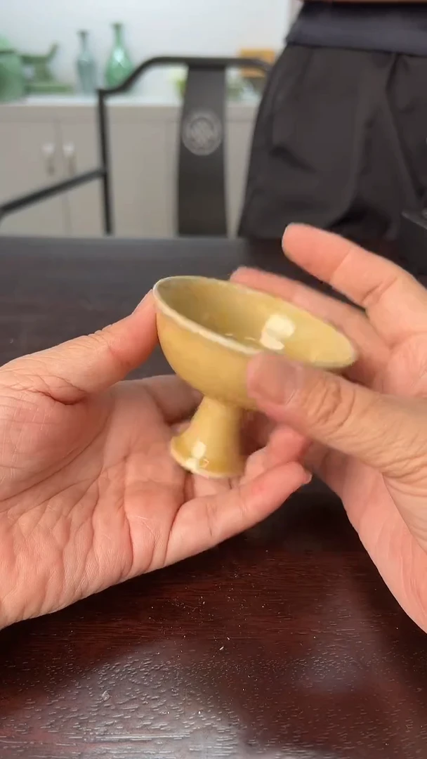 龙泉云间青瓷小米茶器