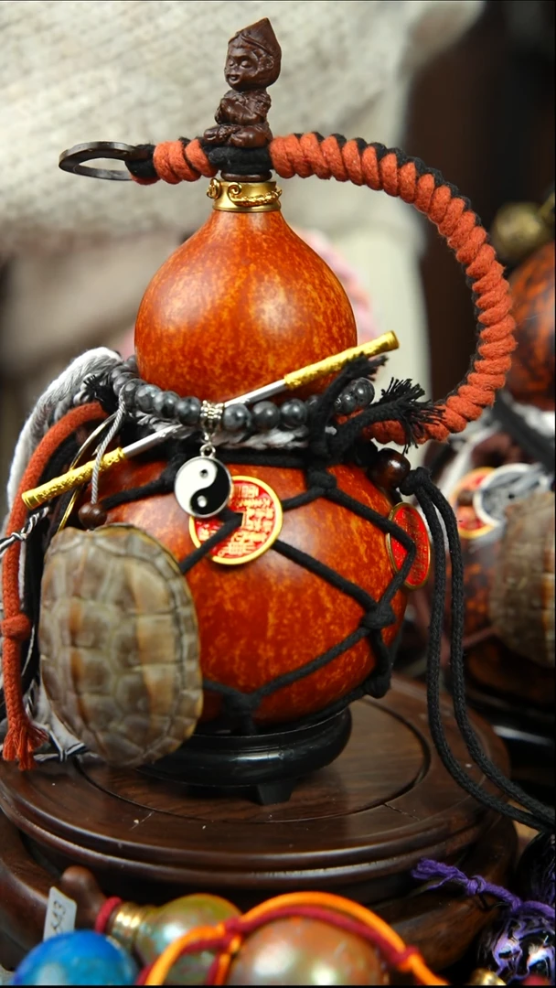 716号500ml左右非遗大漆酒葫芦