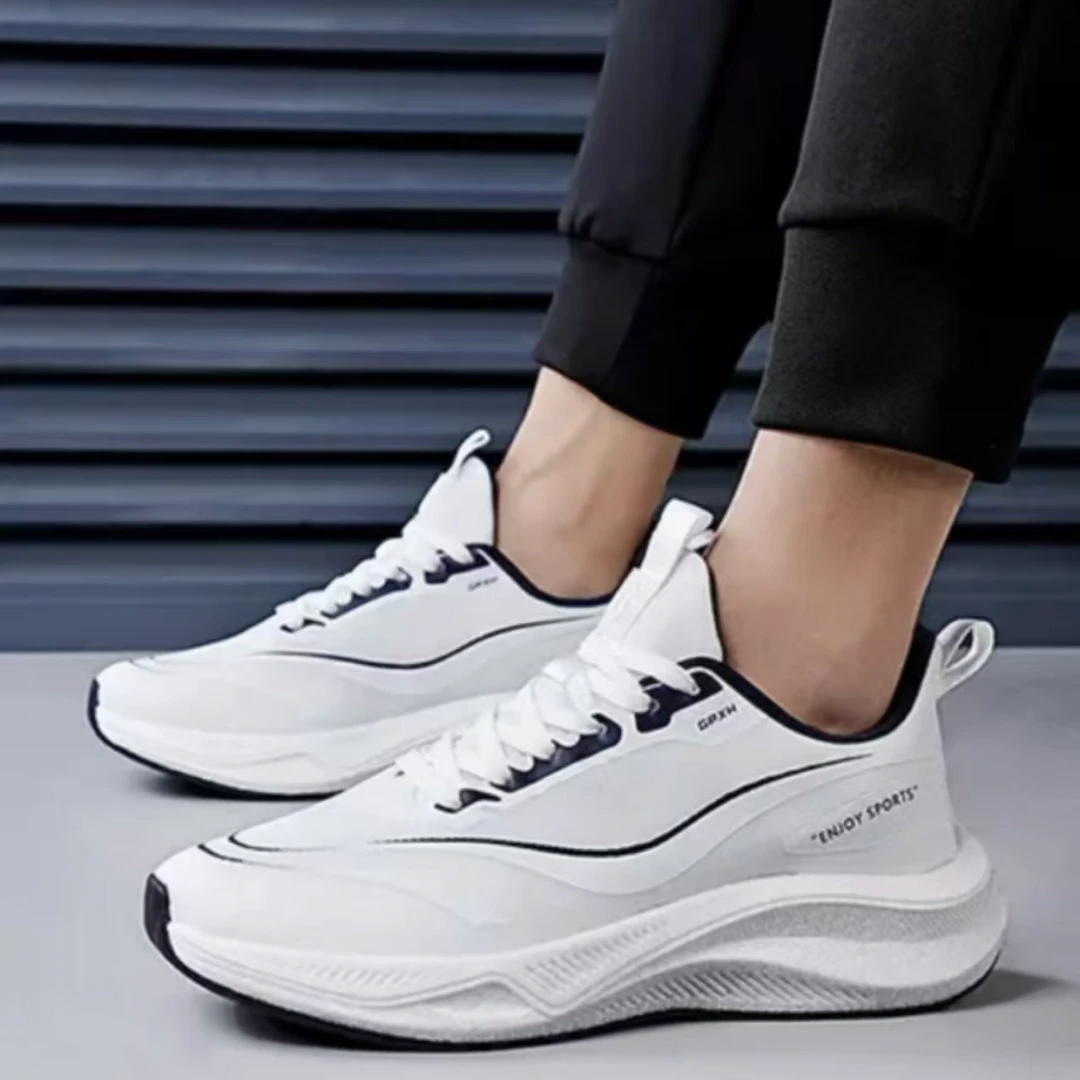 男式2025真爆新款冰丝网面时尚百搭夏季休闲男士潮流防滑