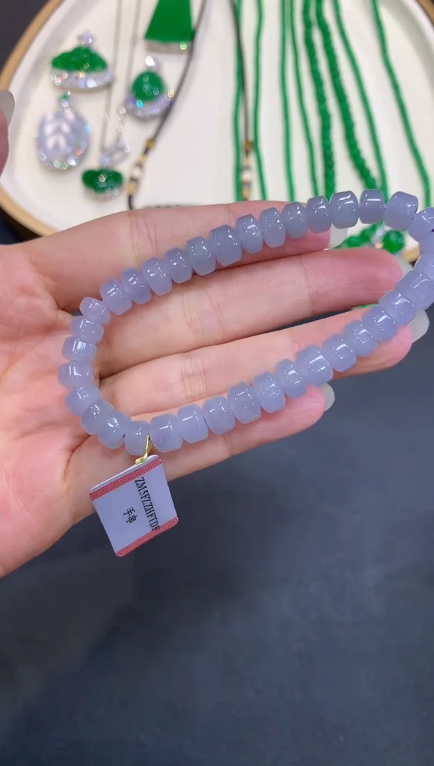 未镶嵌手串翡翠W462|2800