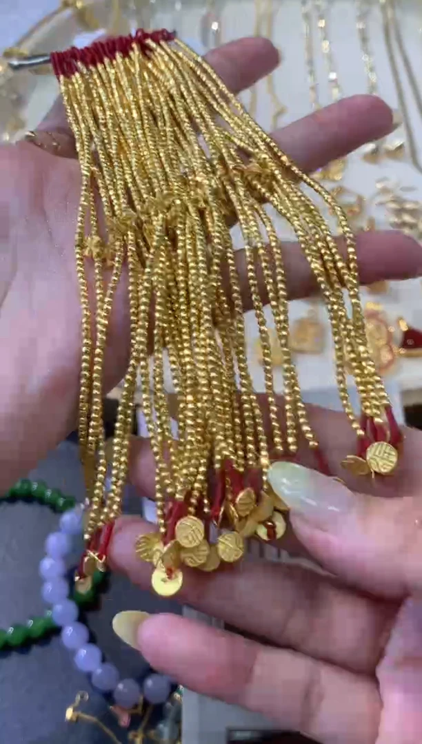 18K金手链多样性发其一999